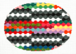 Mopsey Designs - Bubble Lines Oval